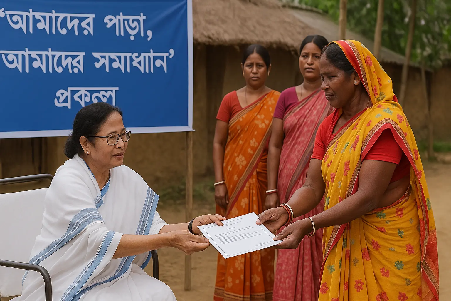 আমাদের পাড়া আমাদের সমাধান প্রকল্প: মমতার নতুন প্রকল্প পাড়ার ছোট সমস্যা এবার সরাসরি সমাধান Amader Para Amader Samadhan Project West Bengal 2025