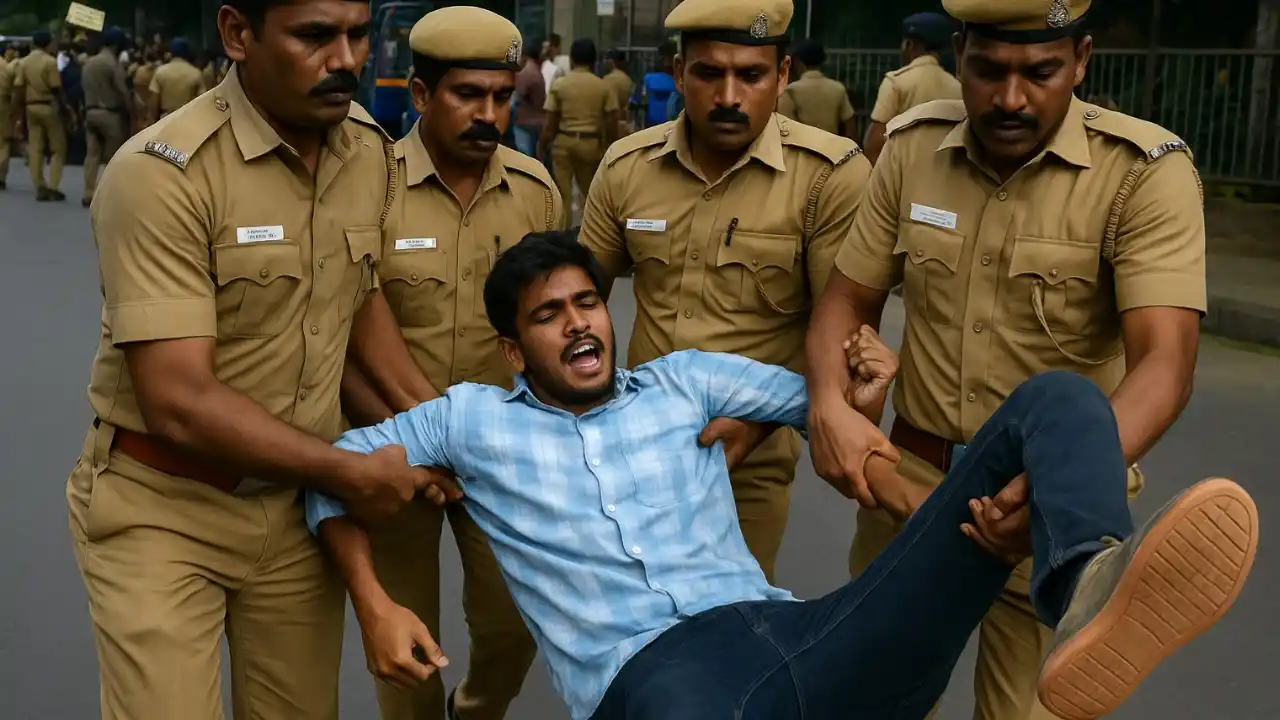 SSC Protest 2022 করুণাময়ীতে টেট উত্তীর্ণ চাকরিপ্রার্থীদের আন্দোলনের ছবি