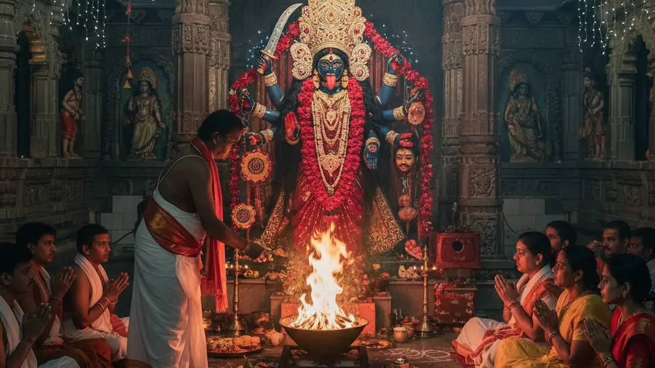 কালী পুজো কবে 2025 তারিখ, সময় এবং কলকাতার সেরা কালীপুজোর আয়োজন