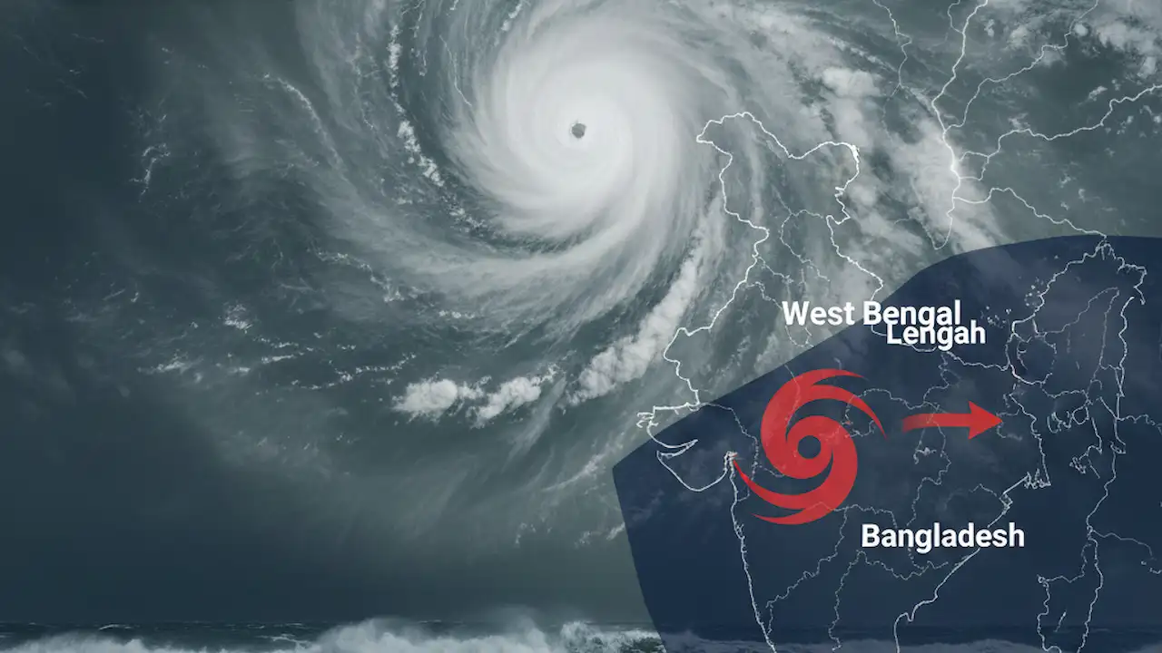 ঘূর্ণিঝড় সতর্কতা — বঙ্গোপসাগরে নিম্নচাপের কারণে সম্ভাব্য ঝড় এবং আবহাওয়ার পরিবর্তন