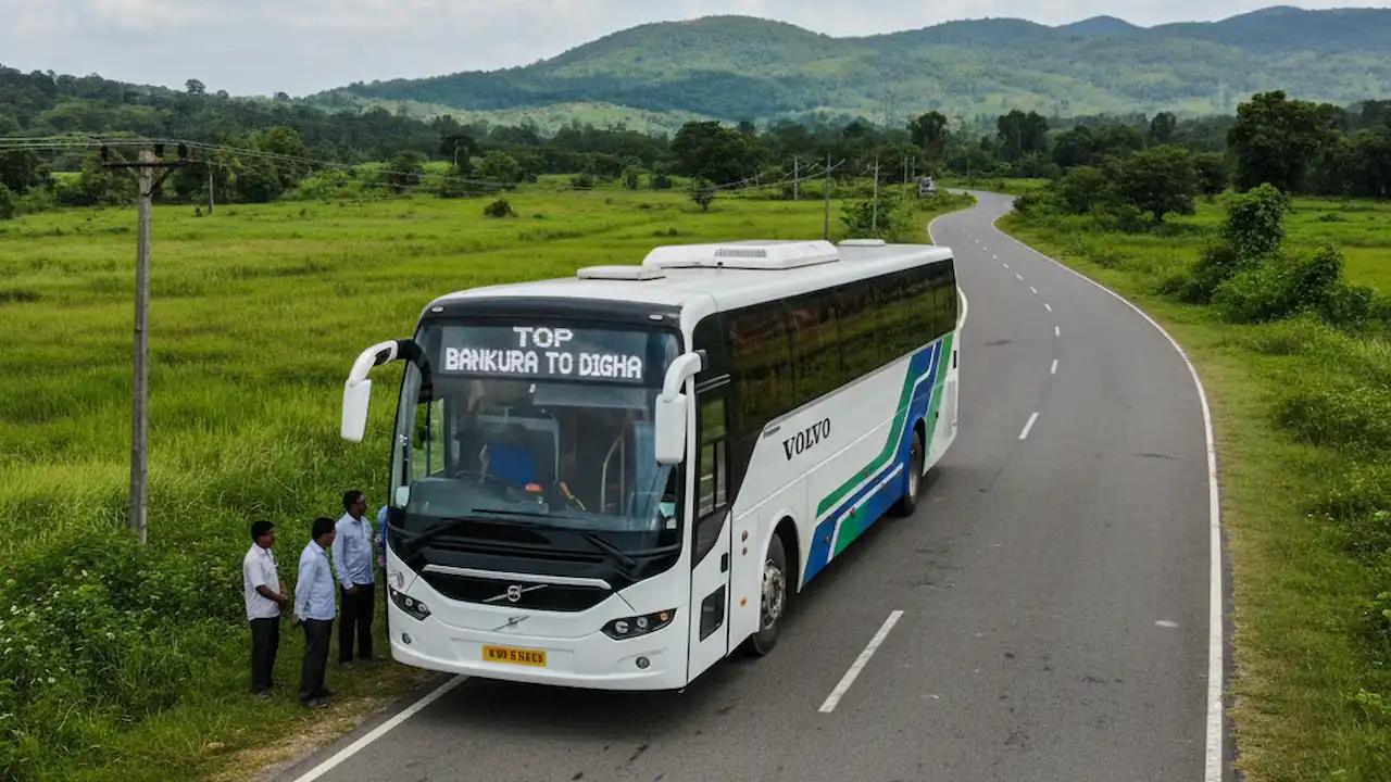 Bankura to Digha bus time table সহ বাঁকুড়া থেকে দীঘা সব বাসের সময়, ভাড়া ও রুট আপডেট।