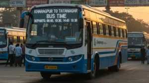 খড়গপুর থেকে টাটানগর যাওয়ার বাসের সময়সূচী – Kharagpur to Tatanagar bus time table latest update