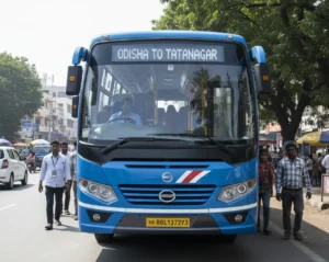 ওড়িশা জামশেদপুর বাস: ভুবনেশ্বর থেকে জামশেদপুরগামী এসি স্লিপার বাসের ছবি ও সময়সূচী।