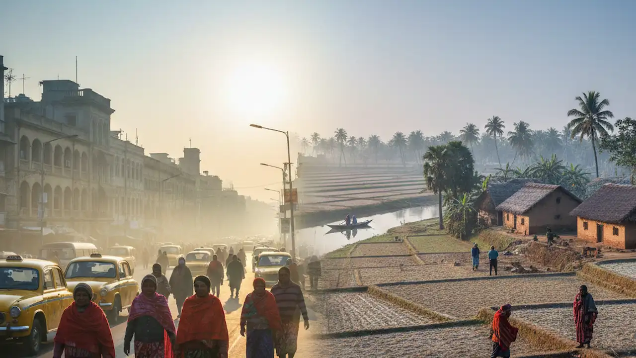 আজকের তাপমাত্রা কত থাকবে পশ্চিমবঙ্গের আবহাওয়ার খবর অনুযায়ী শীতের পরিস্থিতি