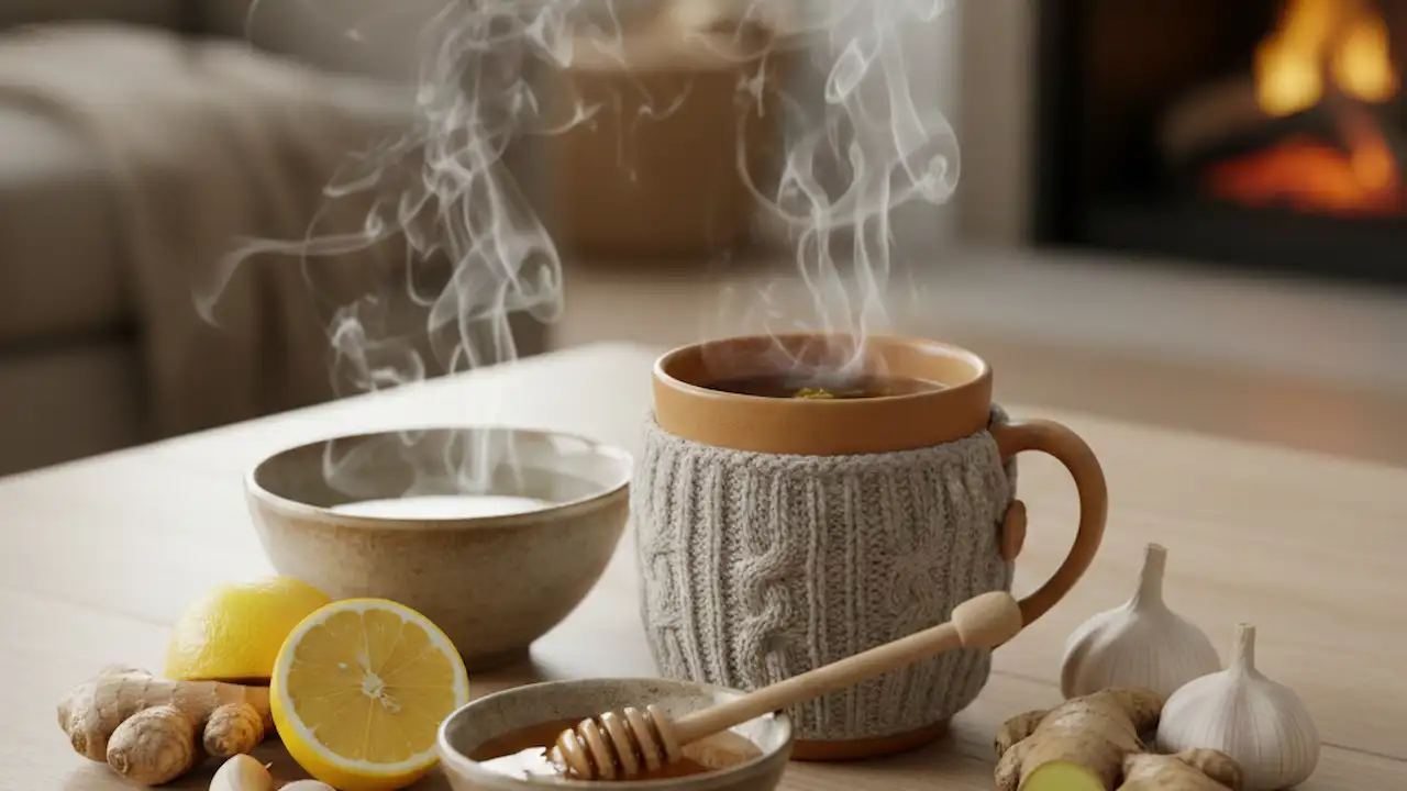 ঠান্ডা লাগার প্রাকৃতিক প্রতিকার ঘরোয়া উপায়ে সর্দি কাশি কমানোর পদ্ধতি