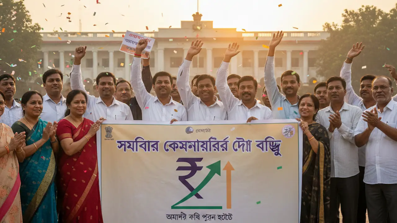 সরকারি কর্মচারীদের বকেয়া ডিএ মেটাতে পারে রাজ্য সরকার: বিধানসভা ভোটের আগেই বড় চমকের সম্ভাবনা!