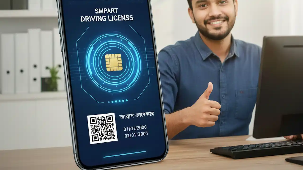 ২০২৬ সালের নতুন নিয়মে ড্রাইভিং লাইসেন্স আবেদনের সহজ ধাপ।