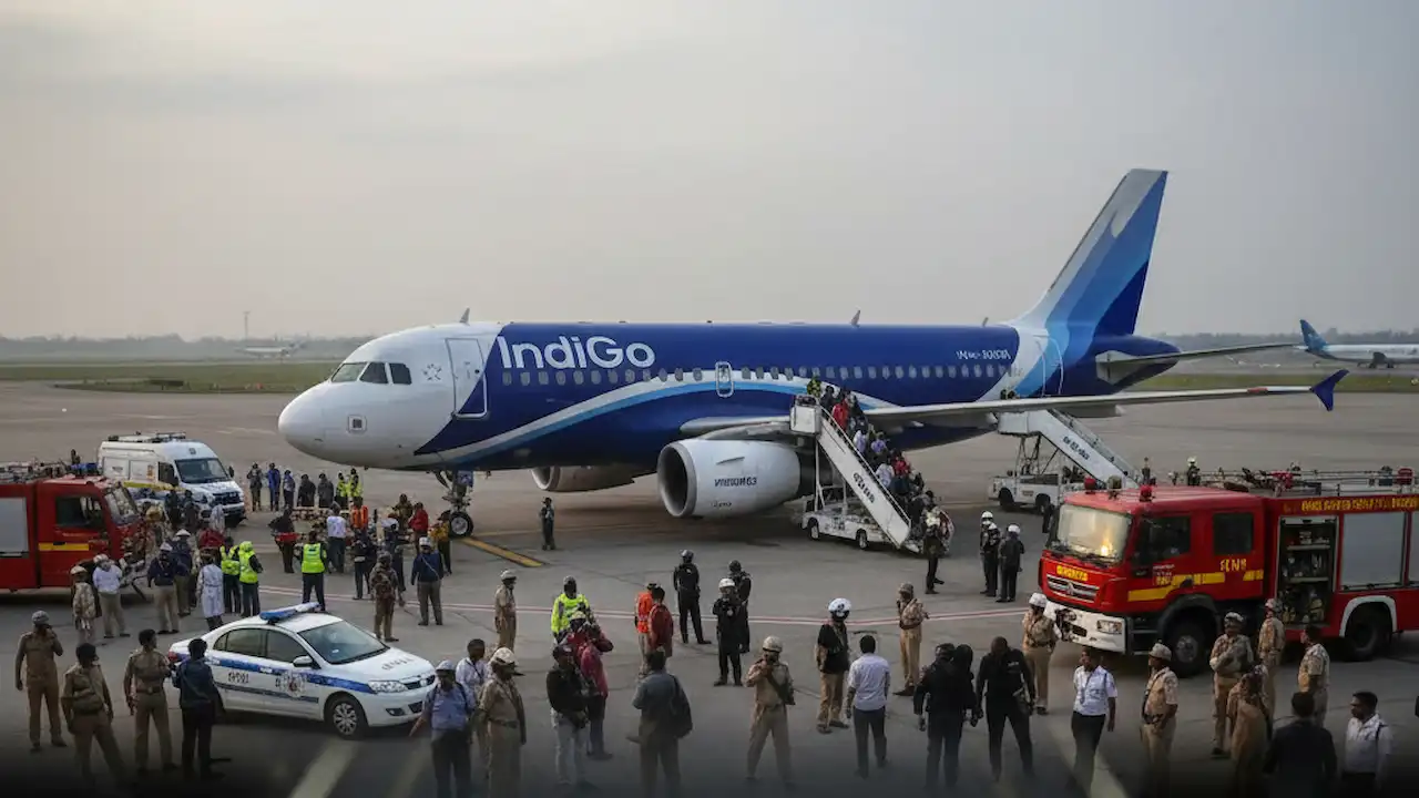 Kolkata Airport Bomb Threat
