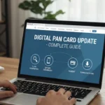 ঘরে বসে সহজেই ডিজিটাল প্যান কার্ড আপডেট করার সম্পূর্ণ পদ্ধতি Digital PAN Card Update