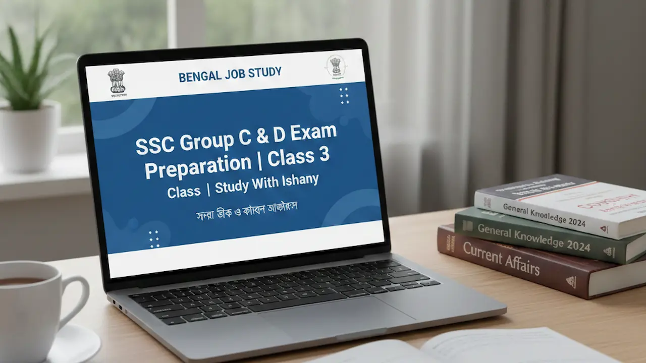 পশ্চিমবঙ্গ স্কুল সার্ভিস কমিশন (WBSSC) - Group C এবং Group D প্রস্তুতির সেরা গাইড ক্লাস ৩