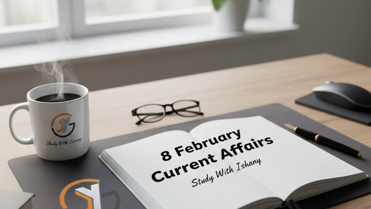 ৮ ফেব্রুয়ারি কারেন্ট অ্যাফেয়ার্স ২০২৬ আজকের সেরা ১০টি বাংলা জিকে ও প্রশ্ন-উত্তর Class Study With Ishani