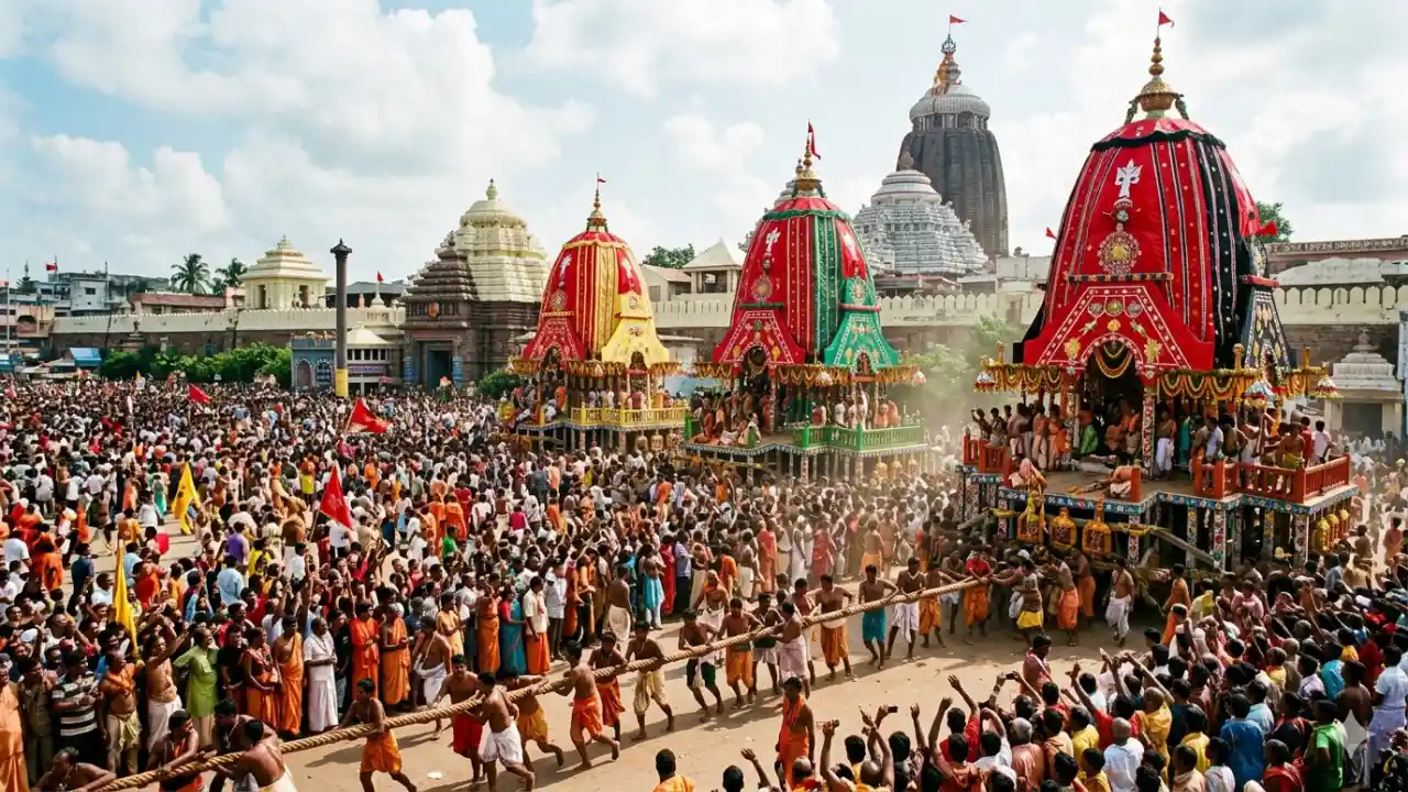 ২০২৬ সালে রথযাত্রা কবে পড়েছে? পুরী, বারিপদা এবং দিল্লির রথযাত্রার সম্পূর্ণ সময়সূচি ও ইতিহাস
