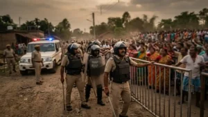 বারুইপুরে নাবালিকাকে শারীরিক নির্যাতন ও খুনের অভিযোগে অভিযুক্ত এক ব্যক্তিকে পিটিয়ে মারল উত্তেজিত জনতা। ঘটনাস্থলে বিশাল পুলিশ বাহিনী, জানুন বিস্তারিত